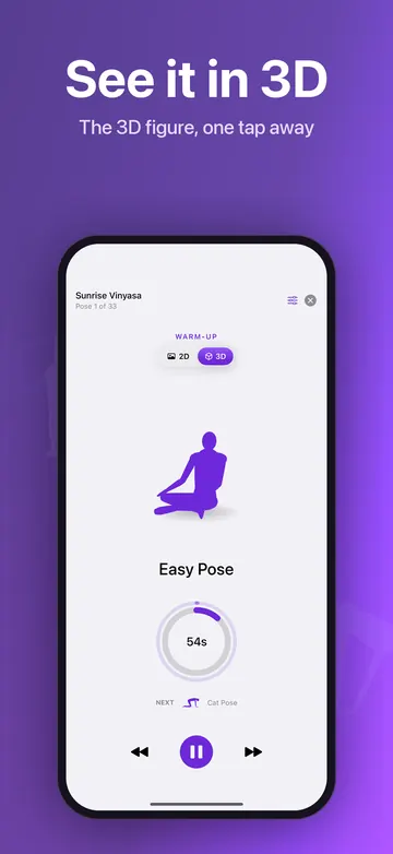 See it in 3D: the 3D figure in the iPhone player, one tap away