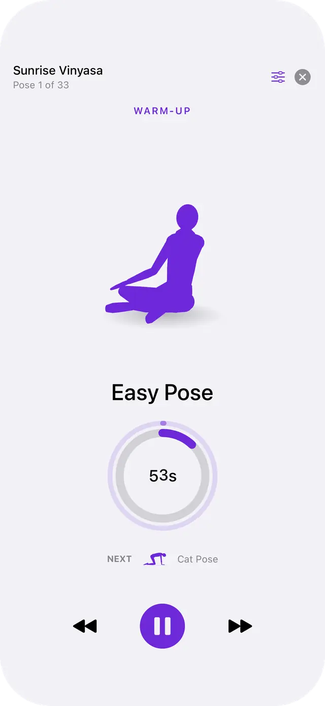 Guided playback on iPhone with the live 3D figure
